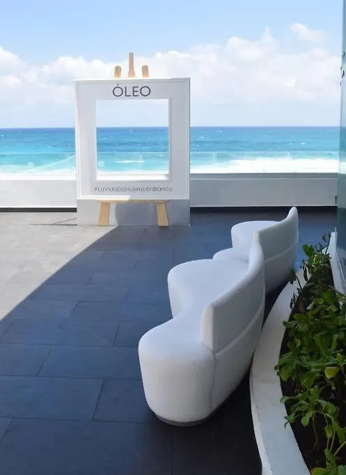 Estudio A Pie De Playa, Increibles Vistas, Amanecer, Atardecer, Balcon, Gym, Jacuzi, 1807 Cancun