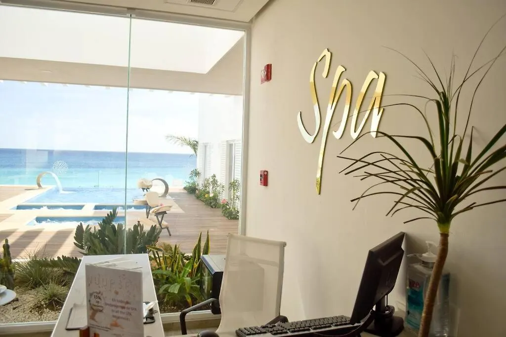 Estudio A Pie De Playa, Increibles Vistas, Amanecer, Atardecer, Balcon, Gym, Jacuzi, 1807 Cancún 0*,  Mexiko
