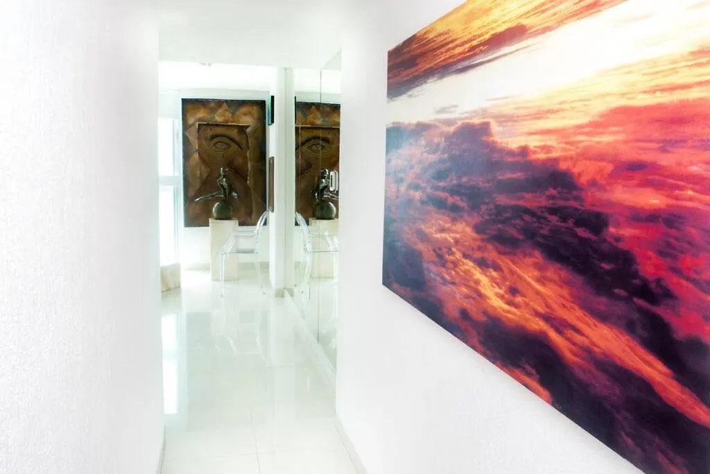 Estudio A Pie De Playa, Increibles Vistas, Amanecer, Atardecer, Balcon, Gym, Jacuzi, 1807 Cancun 0*,